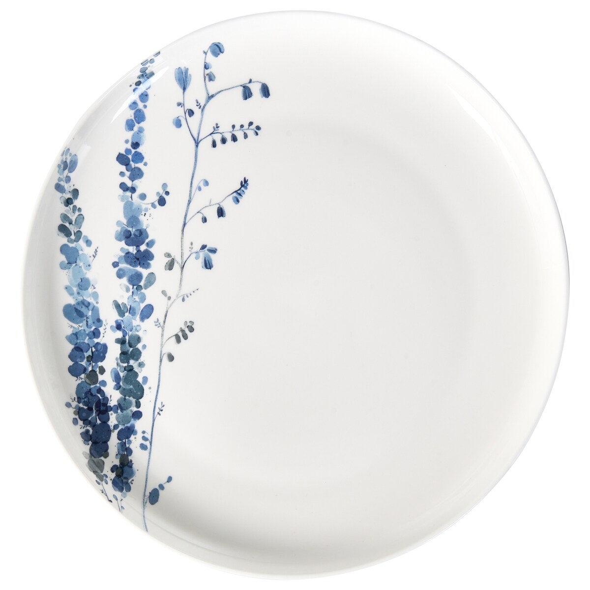 Zastawa stołowa 24-częściowa MAHLEB Porcelana Biały/niebieski