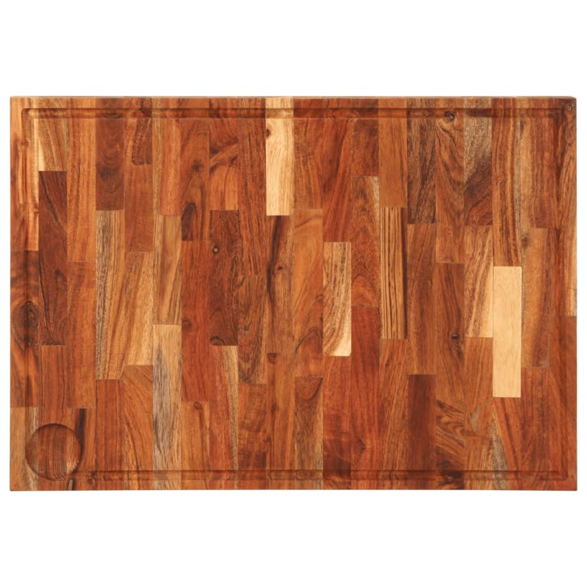 vidaXL Deska do krojenia, 60x42x4 cm, lite drewno akacjowe