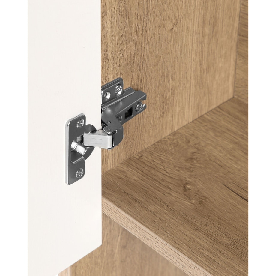 Regał Ciemne drewno GRADA