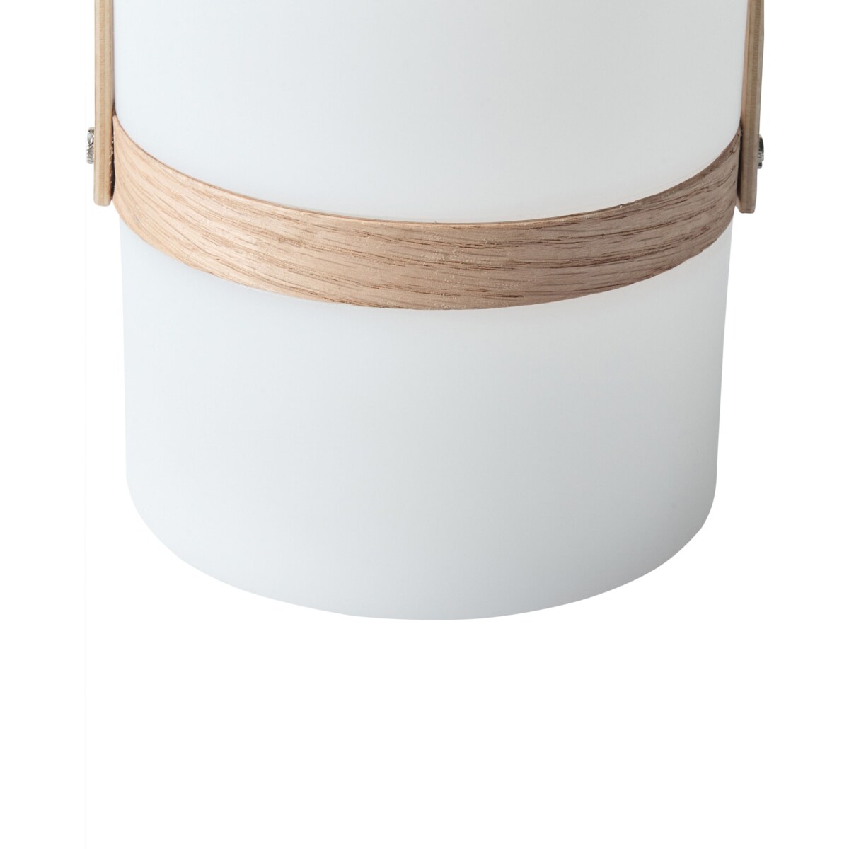 Lampa ogrodowa stołowa LED ESTERO 25 cm Z pilotem Złamana biel