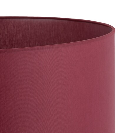 Lampa Stojąca Tk Lighting Dalum Burgundowa Bordowa Podłogowa 1Xe27 Abażur 50Cm, Wysokość 151Cm