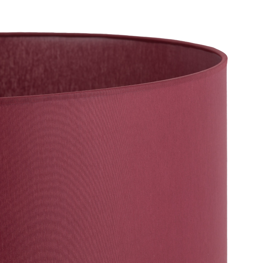 Lampa Stojąca Tk Lighting Dalum Burgundowa Bordowa Podłogowa 1Xe27 Abażur 50Cm, Wysokość 151Cm