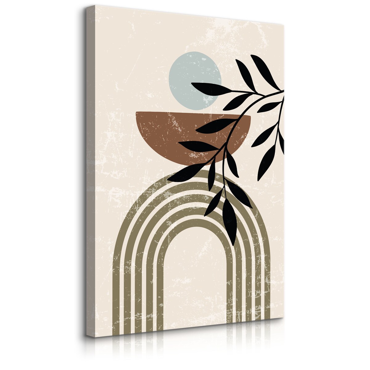 Obraz Japońska Dekoracja Perła Palma 80x120cm