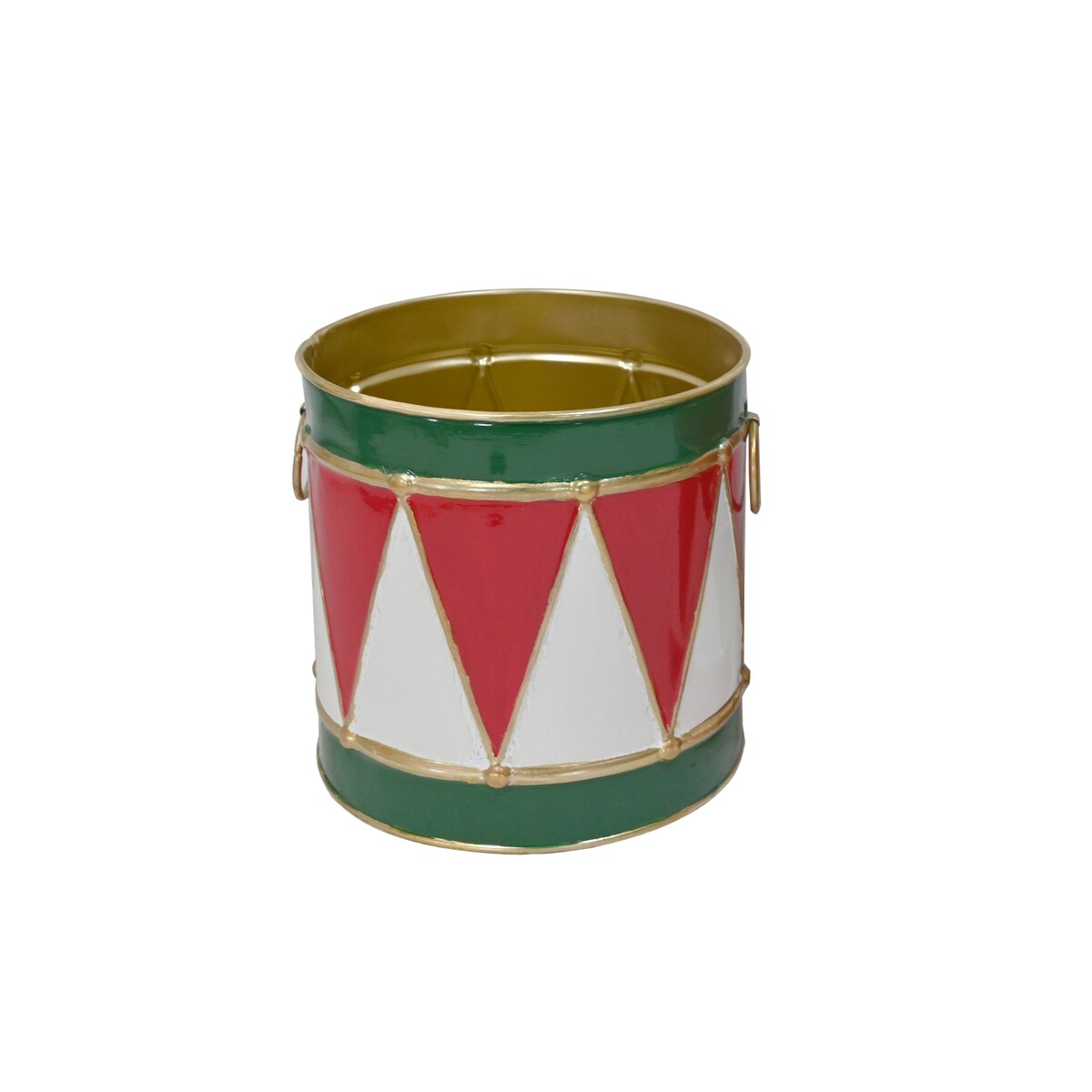 Osłonka metalowa 2 szt. 16x14,5 i 17,5x17 cm TAMBURO DA CIRCO