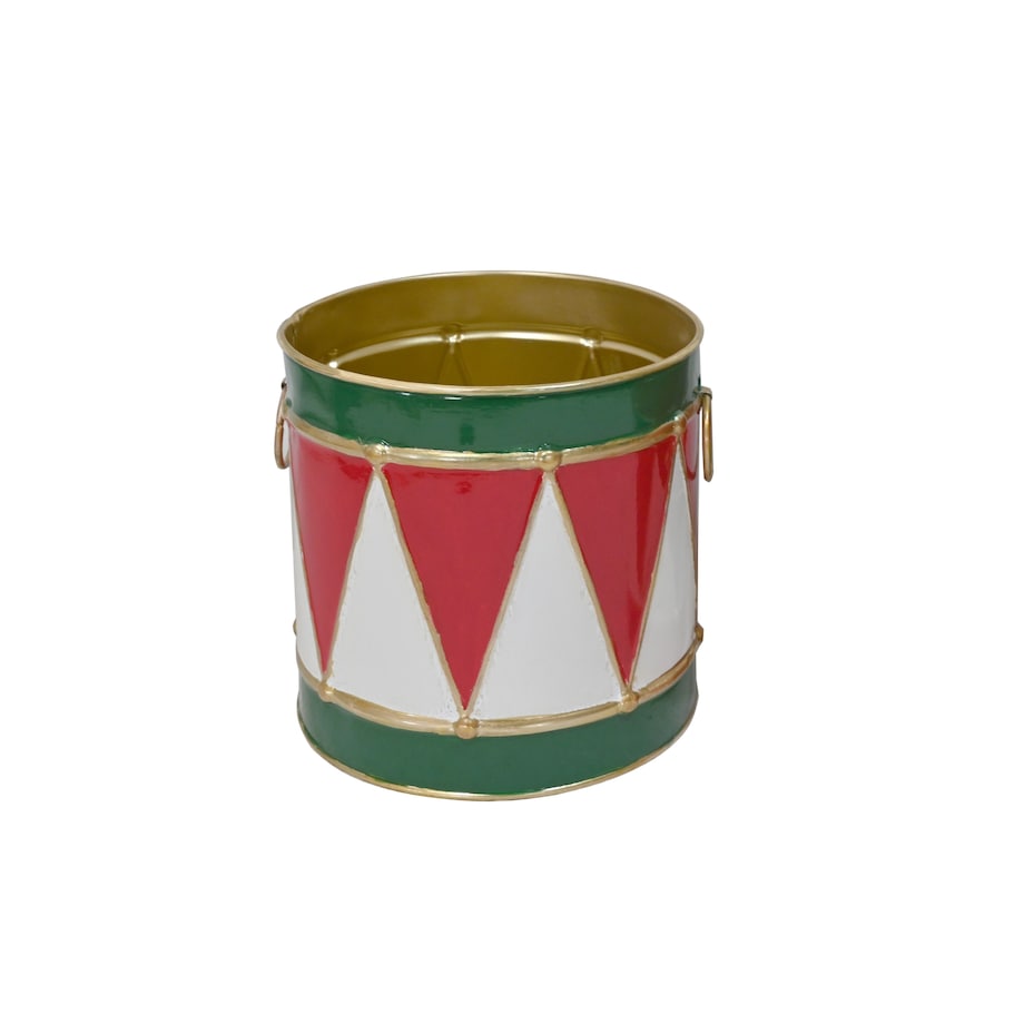 Osłonka metalowa 2 szt. 16x14,5 i 17,5x17 cm TAMBURO DA CIRCO