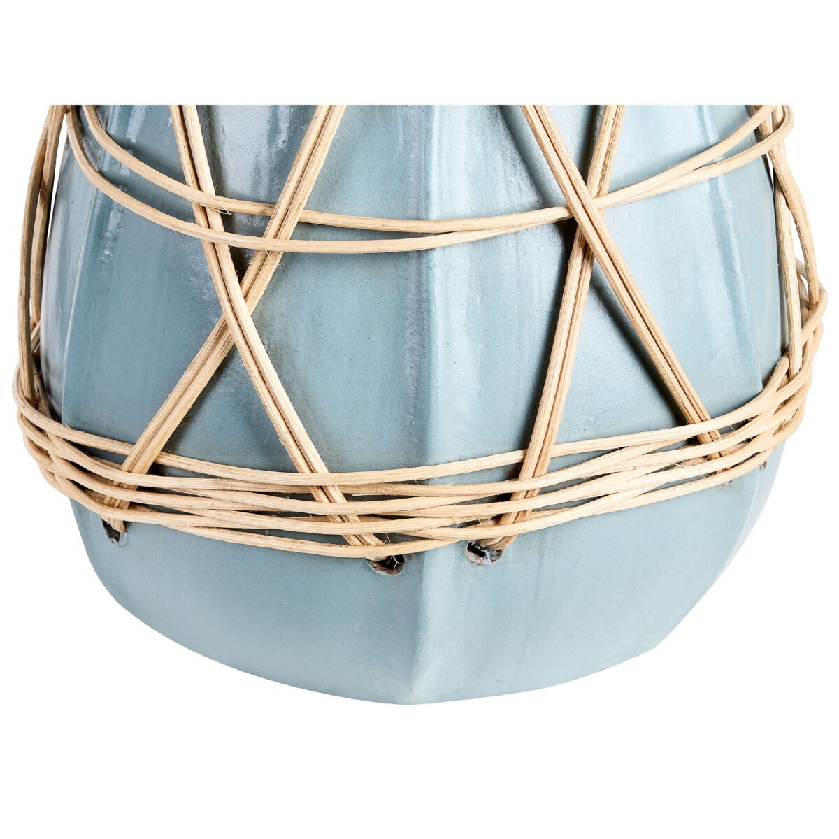 Wazon dekoracyjny z terakoty 27 cm niebieski KAMERING