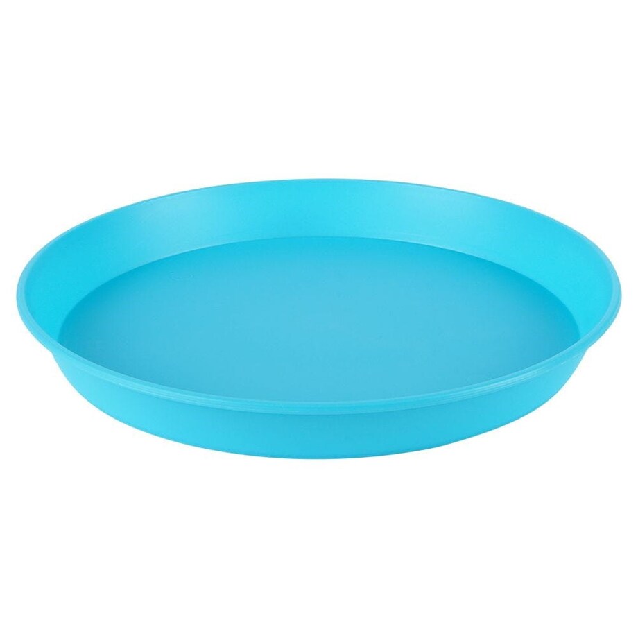 Zestaw talerzy koloroweych 6x22,5cm wielorazowych plastikowych dla dzieci