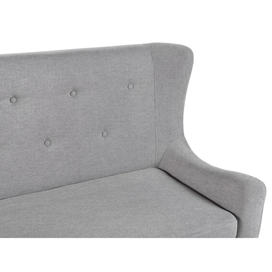 Sofa 2-osobowa jasnoszara SKIBBY