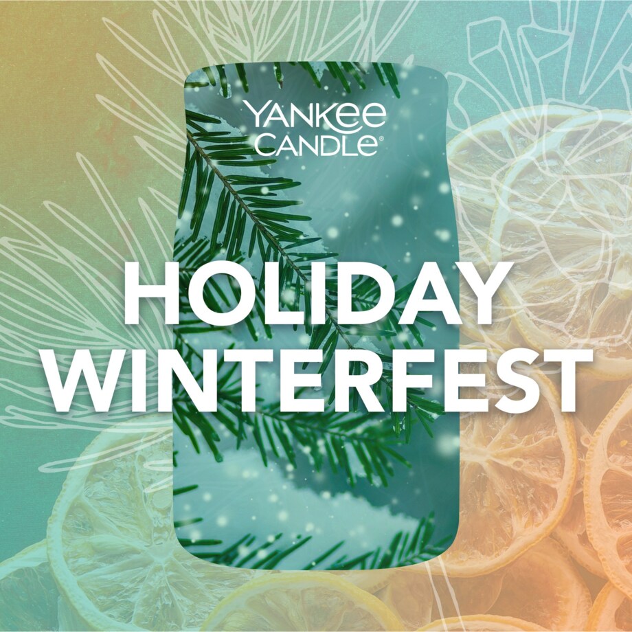YC SIGNATURE – Świeca duża HOLIDAY WINTERFEST