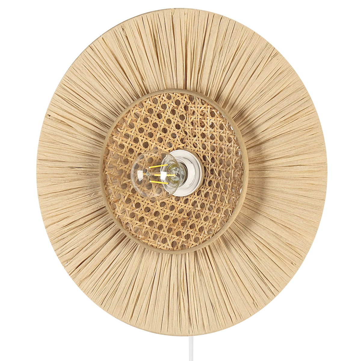 Lampa ścienna YAAPI Papier Naturalny