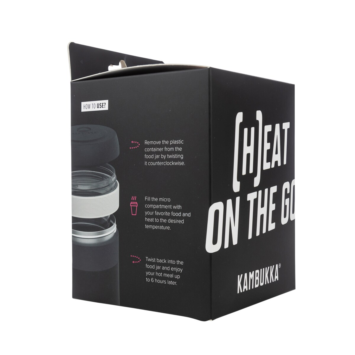 Pojemnik, dodatkowa funkcjonalna przegródka pasująca do termosu Bora 600 ml