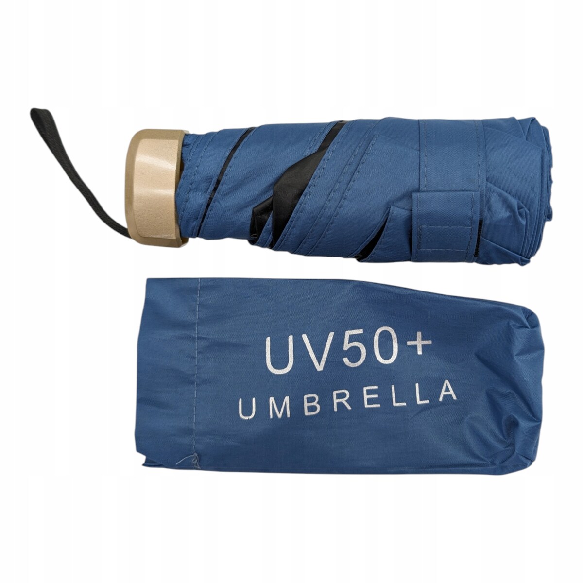 Parasol kieszonkowy kompaktowy parasolka składana mała mały mini etui LEKKA