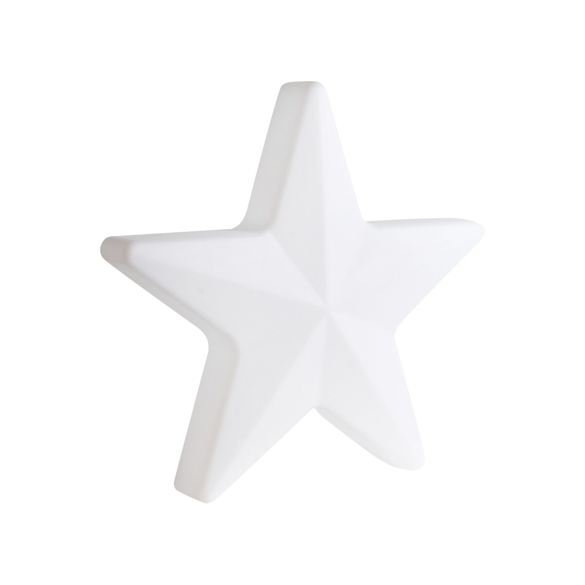 Lampa ogrodowa stojąca LED OLSAN Gwiazda 76 cm Biały