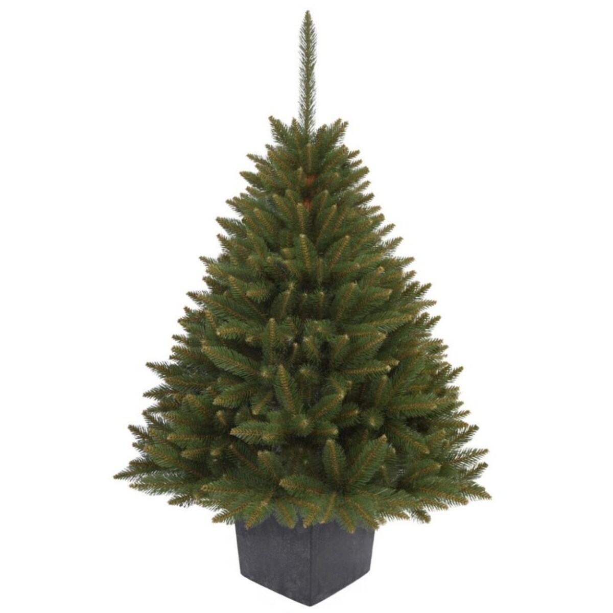 Choinka Premium Świerk SYBERYJSKI w Kwadratowej Donicy 110 cm X-Choinka 7 kolorów donicy