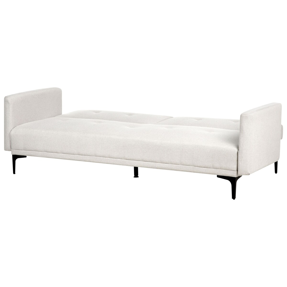 Sofa rozkładana jasnobeżowa LUCAN