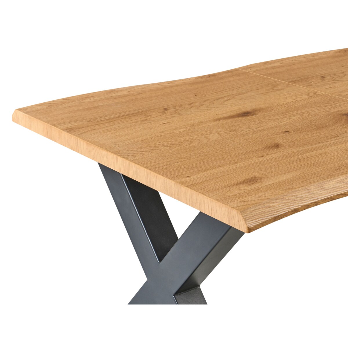 Stół do jadalni rozkładany BRONSON Brązowy 140/180 cm 90 cm