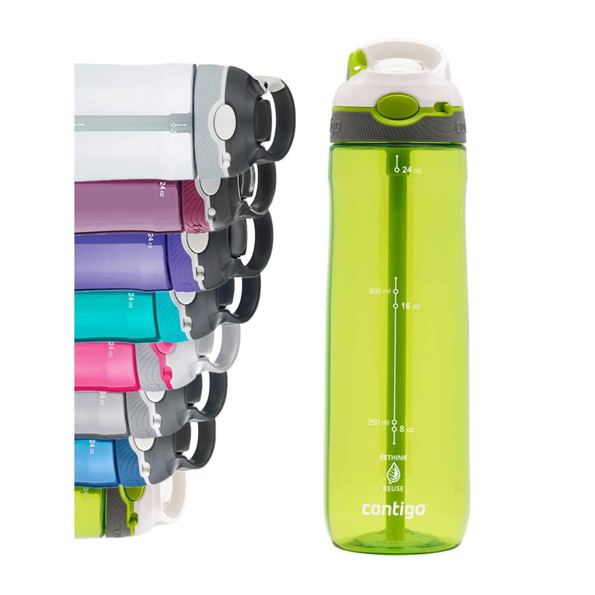 Butelka Contigo Ashland 720ml - Citron/White