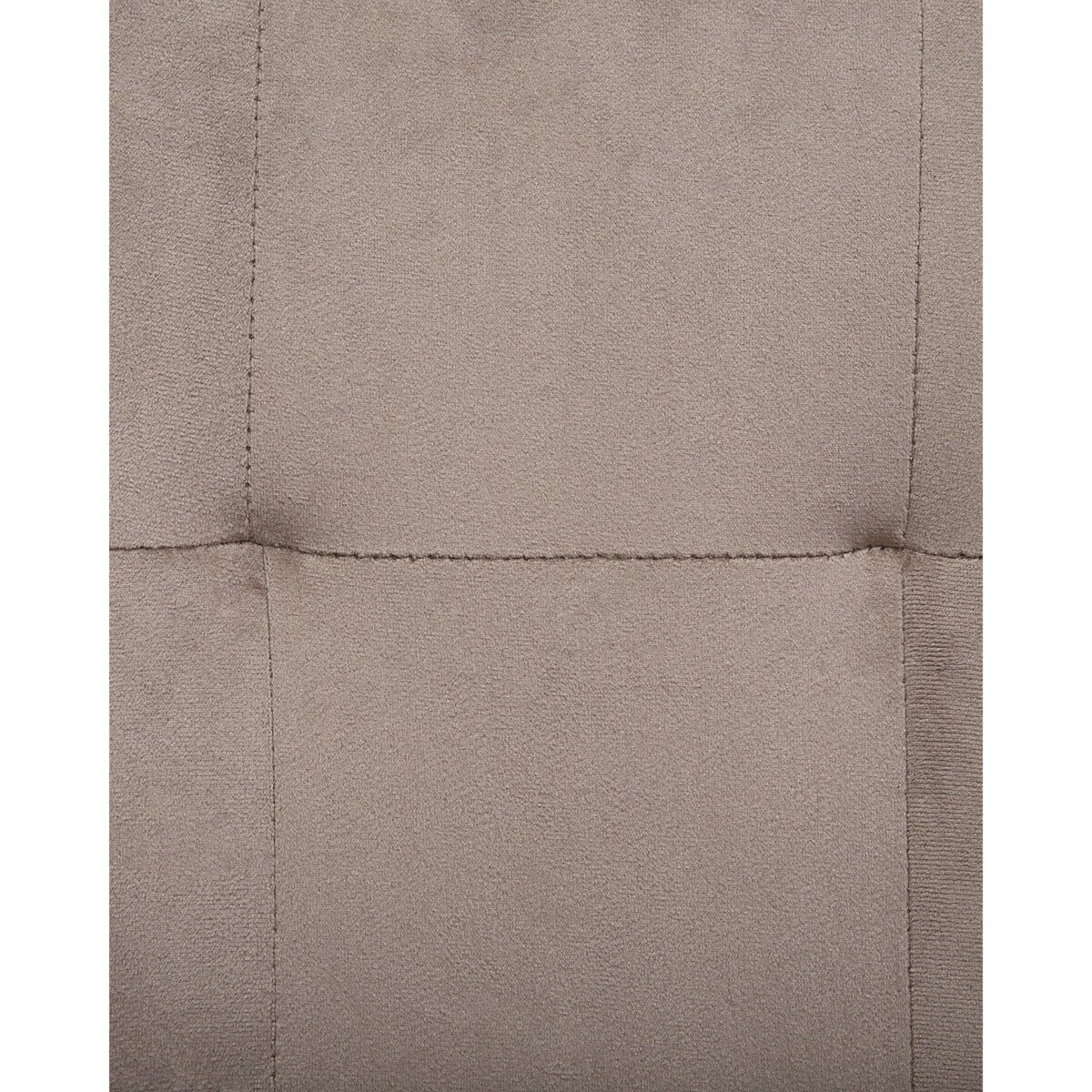 Zestaw 2 krzeseł welurowy beżowoszary JASMIN