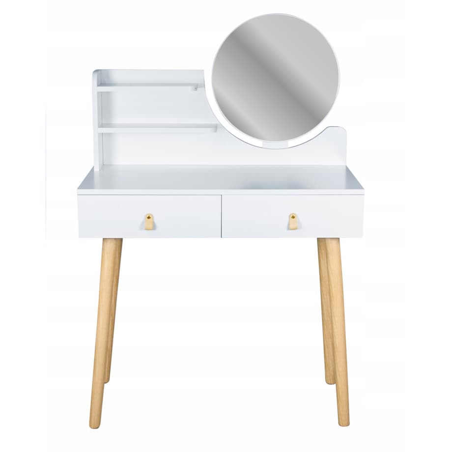 Toaletka z lustrem SCANDI kosmetyczna skandynawska