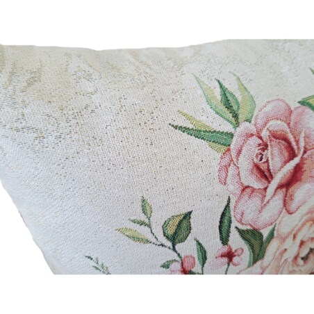 Poszewka Na Poduszkę Jasiek 45X45 Cm Żakardowa Dekoracyjna Ozobna