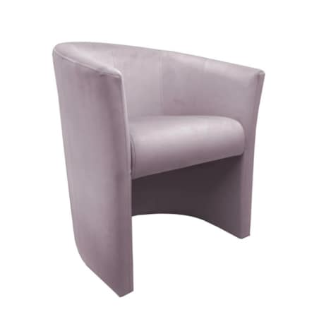 Fotel MAROS VELVET jasno różowy