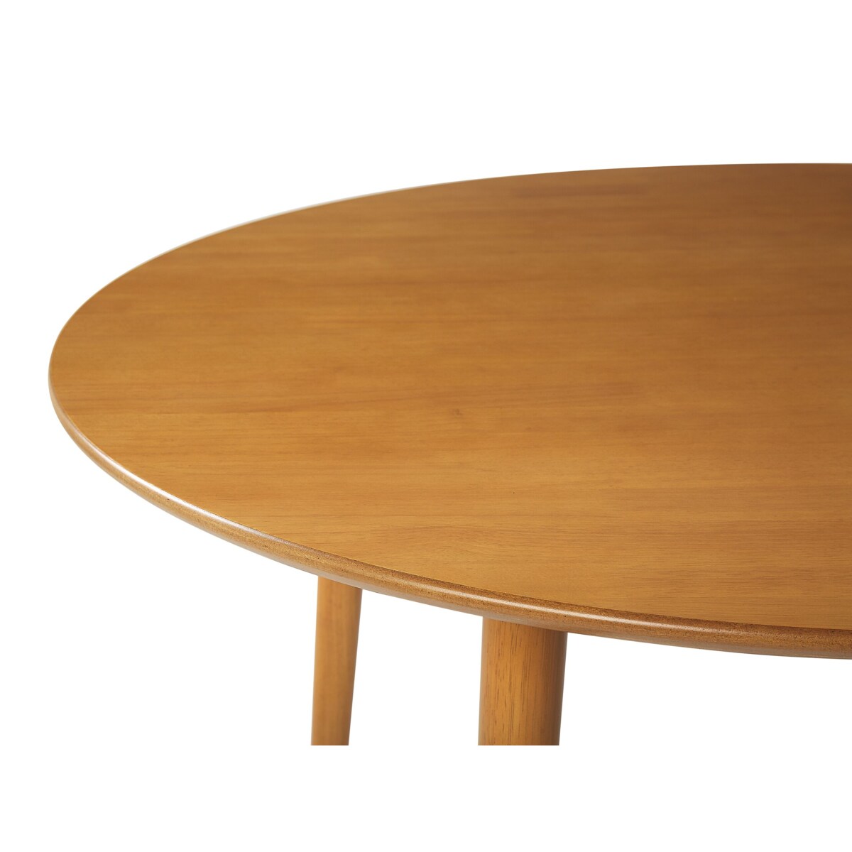 Stół do jadalni RADAN Jasnobrązowy 110 cm