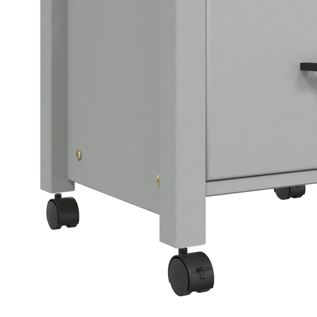 vidaXL Wózek kuchenny, MONZA, 48x40x88,5 cm, lite drewno sosnowe