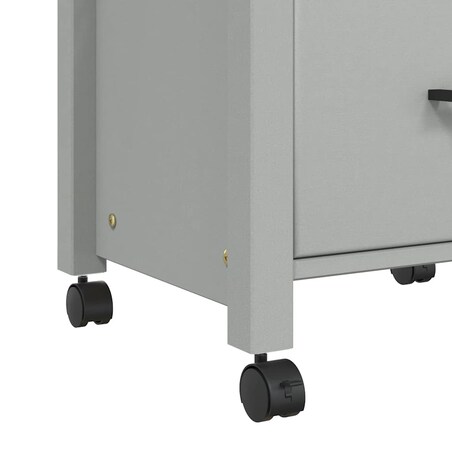 vidaXL Wózek kuchenny, MONZA, 48x40x88,5 cm, lite drewno sosnowe