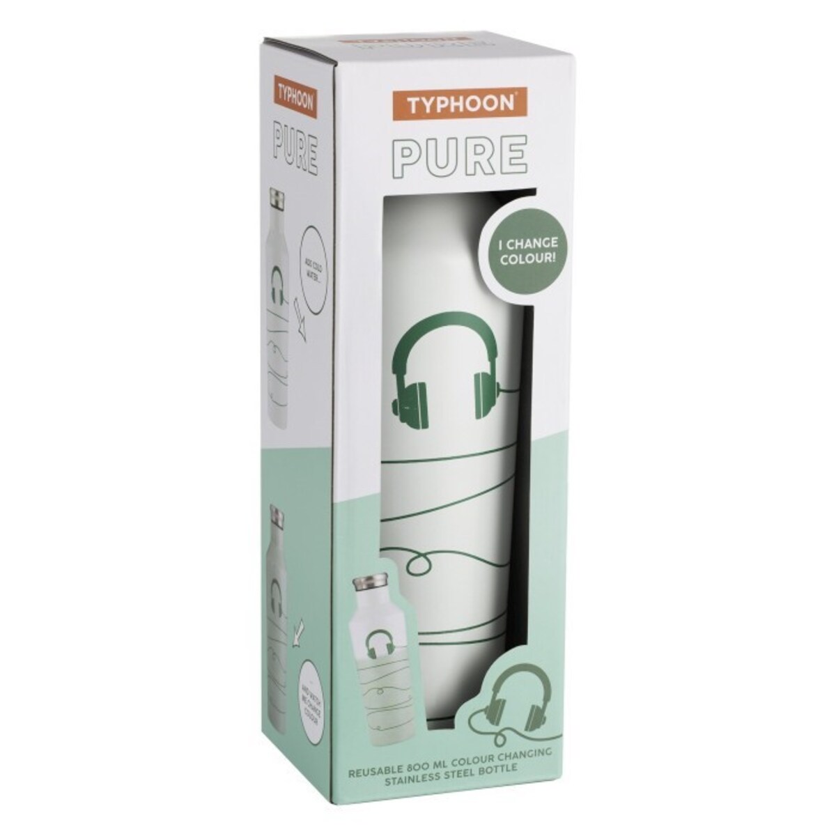 Butelka termoaktywna Wired Pure, 800 ml, Typhoon