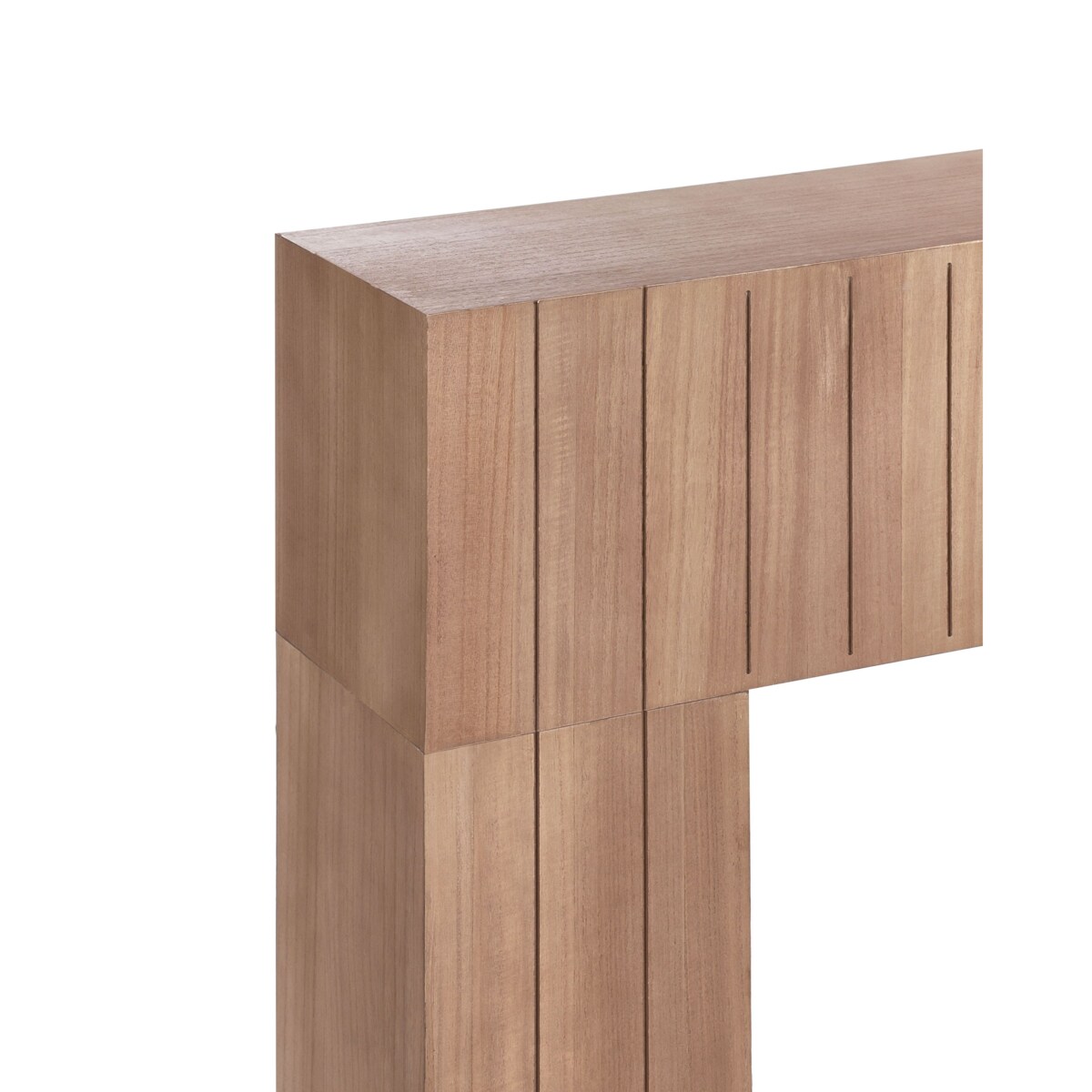 Portal kominkowy BUNBURY Jasnobrązowy