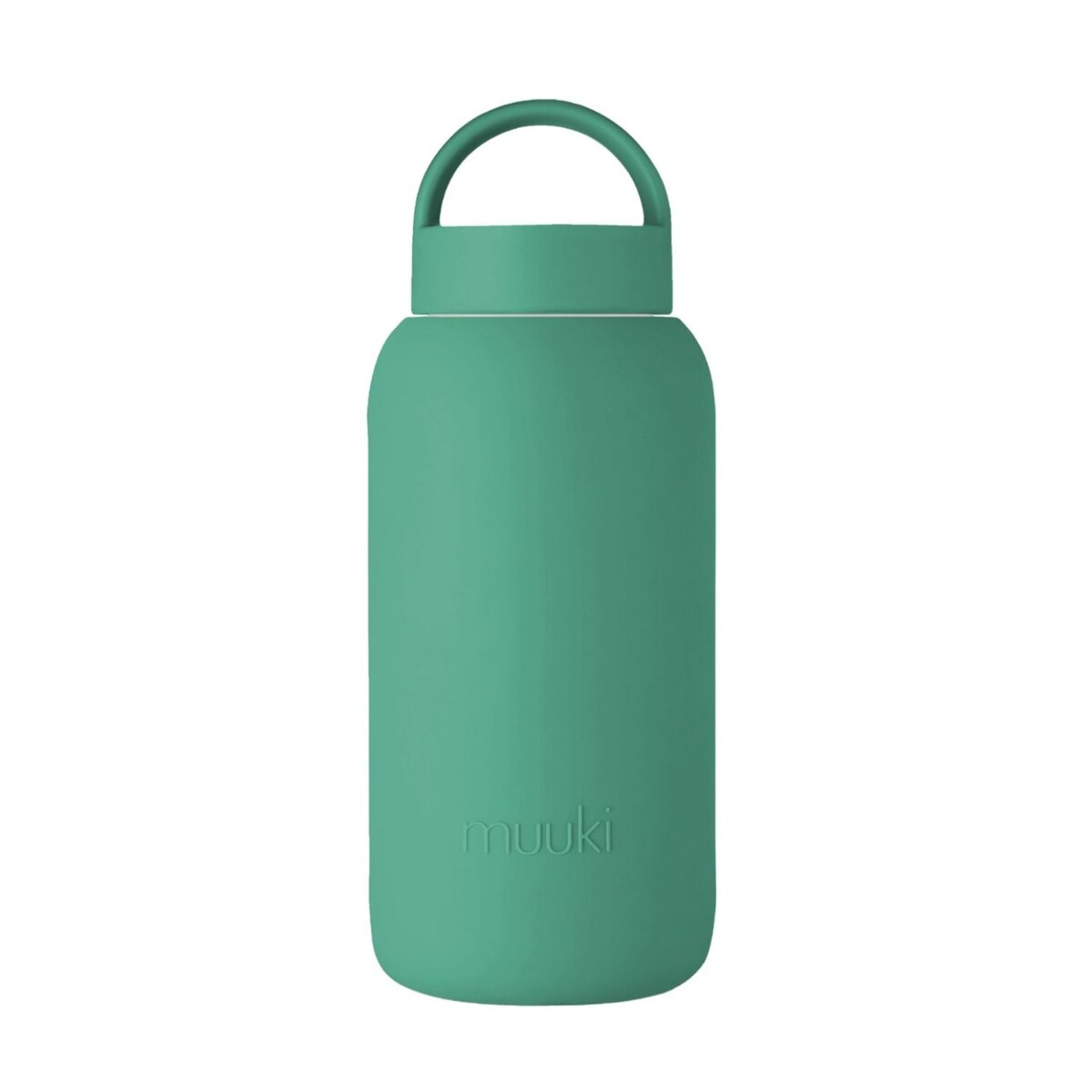 MUUKI DAILY BOTTLE szklana butelka na wodę 720 ml, Frosted Green