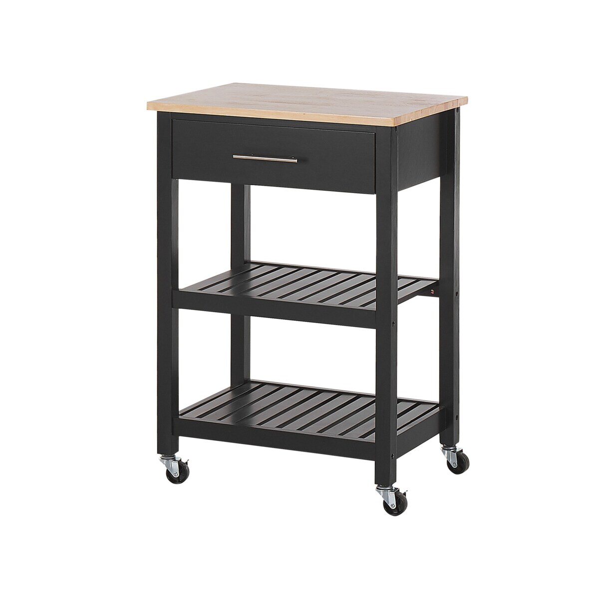 Wózek kuchenny HIUMA Drewno Czarny