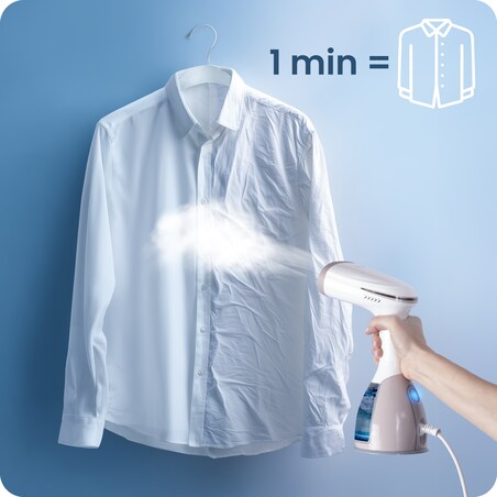 Parownica do ubrań Berdsen 1500W Steamer Żelazko parowe regulacja pary 32g/min