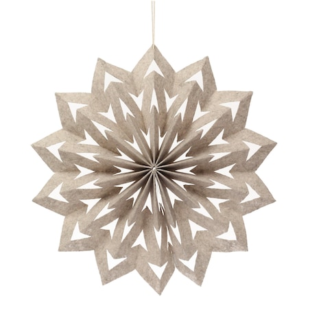 Ozdoba świąteczna Nivalis II beige 40 cm boże narodzenie, święta, świąteczne, beżowy, 40x5 cm