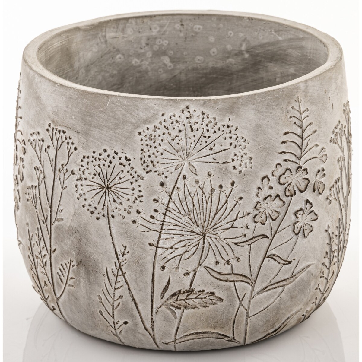 Wazon ceramiczny 36x19x19 cm CONTE czarny