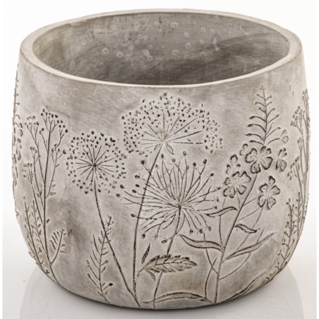 Wazon ceramiczny 36x19x19 cm CONTE czarny