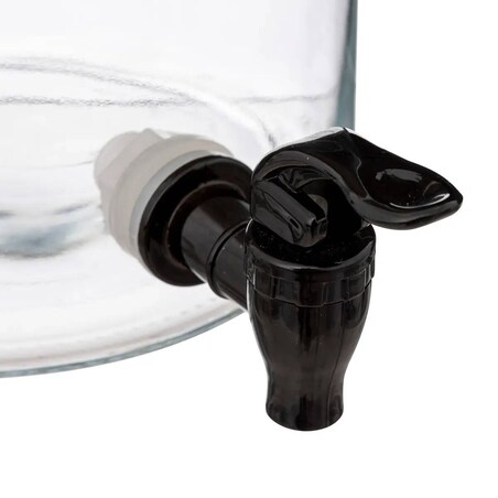 Słoik z kranikiem CAF, pokrywka z drewna mango, 3 l