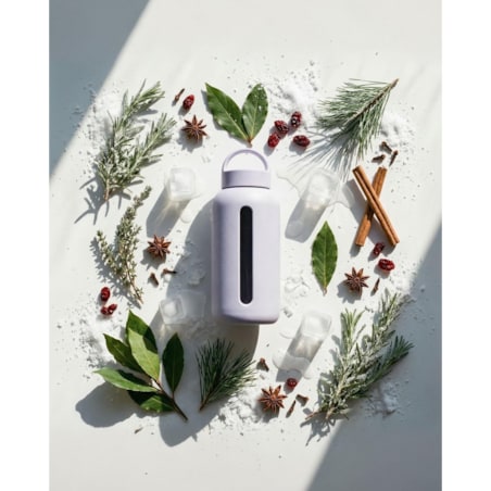 MUUKI DAILY BOTTLE szklana butelka na wodę 720 ml, Quantum Ice