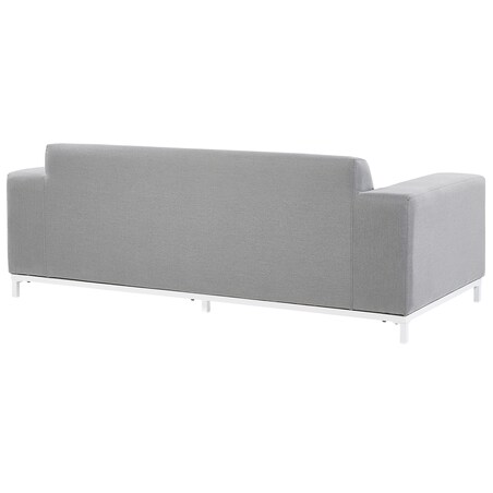 Sofa ogrodowa dla 2 osób ROVIGO Jasnoszary