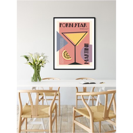 Poster Story, Plakat, Obraz - Pornstar Martini, wymiary 60 x 84 cm