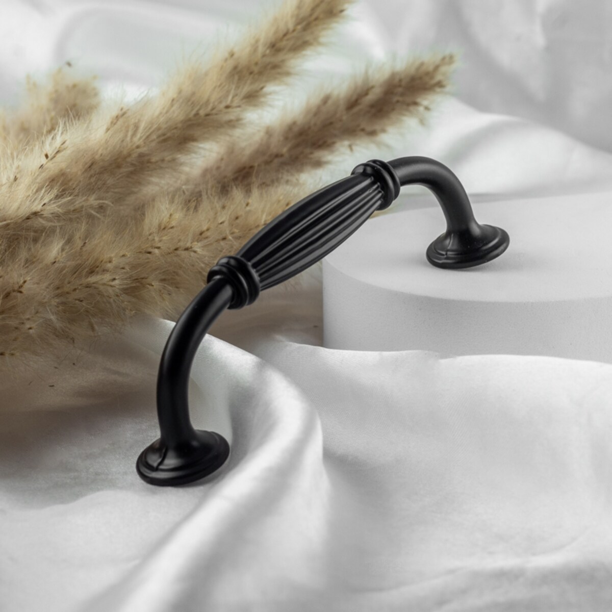 10x uchwyt meblowy czarny uchwyt do mebli szafek szuflad klasyczny