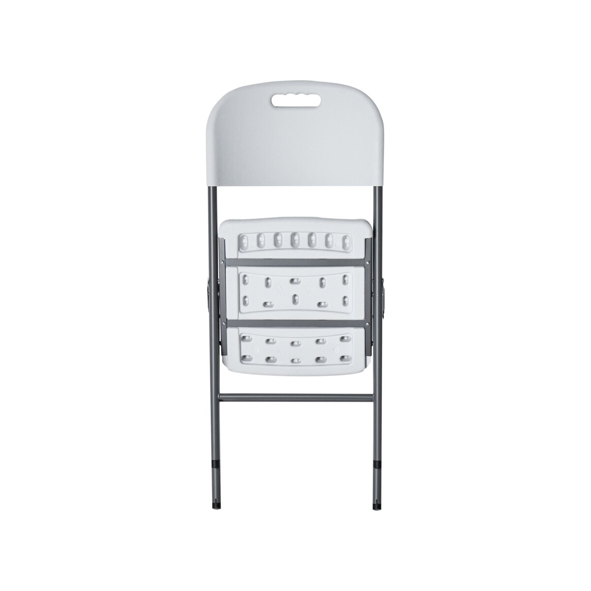 Zestaw ogrodowy dla 4 osób CUGNOLI Składane Biały