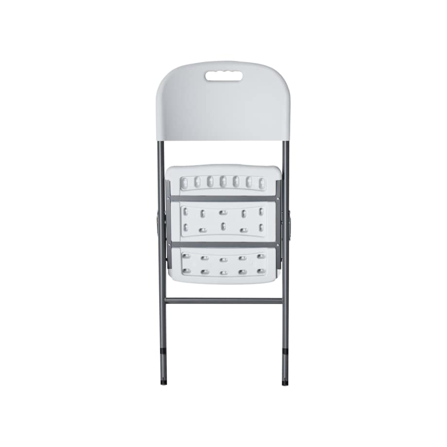 Zestaw ogrodowy dla 4 osób CUGNOLI Składane Biały