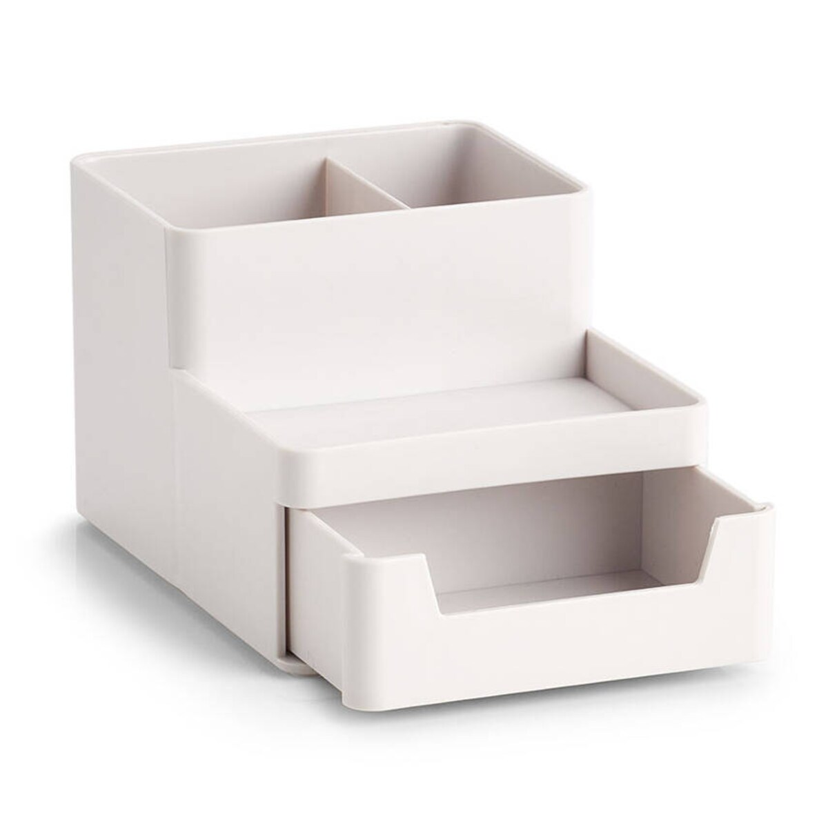 Organizer na biurko z plastiku, 11,2 x 15,5 x 9,5 cm