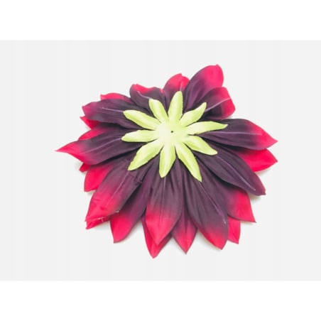 KWIATY SZTUCZNE ogromna dalia 28cm różowa do kompozycji dekoracji stroika