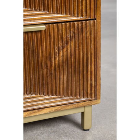 Komoda z szufladami drewno mango Brix 110 cm