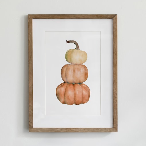 Plakat trzech dyń 21x30cm