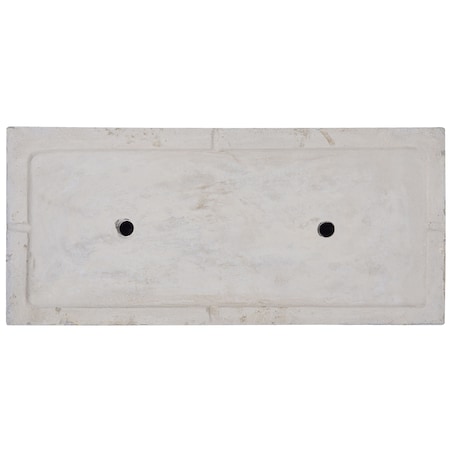 Donica MYRA 80 cm Biały
