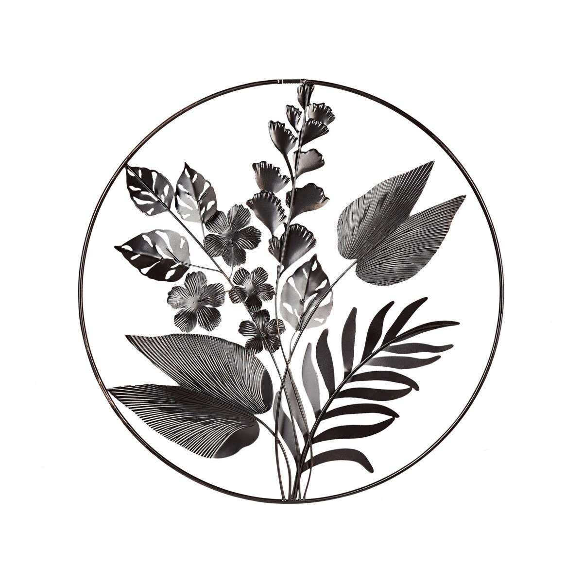 Dekoracja ścienna zielona ze złotym DUBNIUM