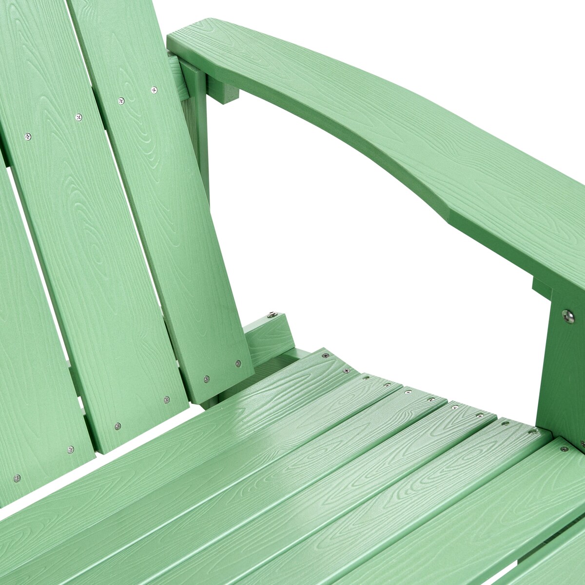 Ławka ogrodowa ADIRONDACK 125 cm Jasnozielony